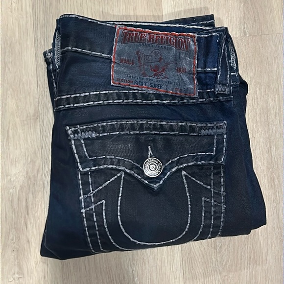 Black Waxed Ricky Super Ts - Picture 1 of 6